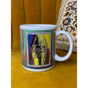 COCA COLA MUG - 1993 - Dakin - Life is Real - Ceramic Coffee Mug - Thailand